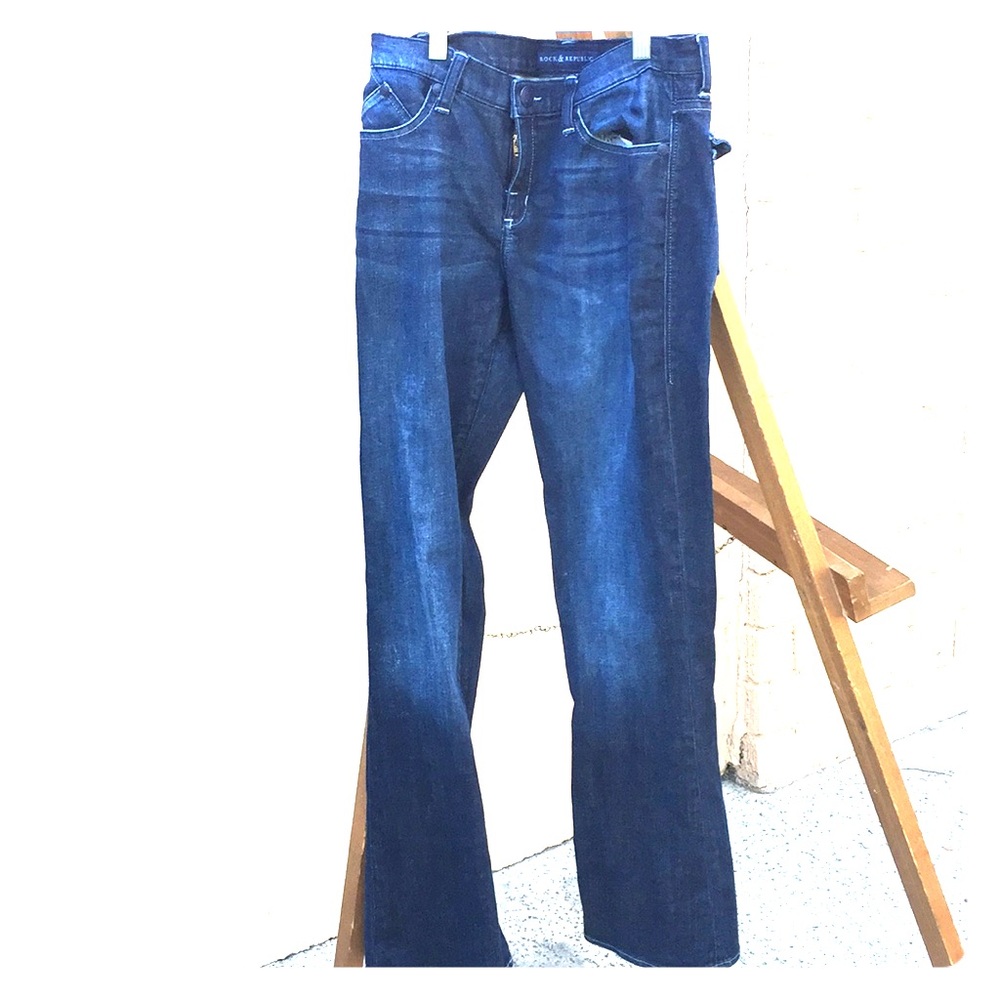 Rock & Republic Size 10 Dark Wash Jeans